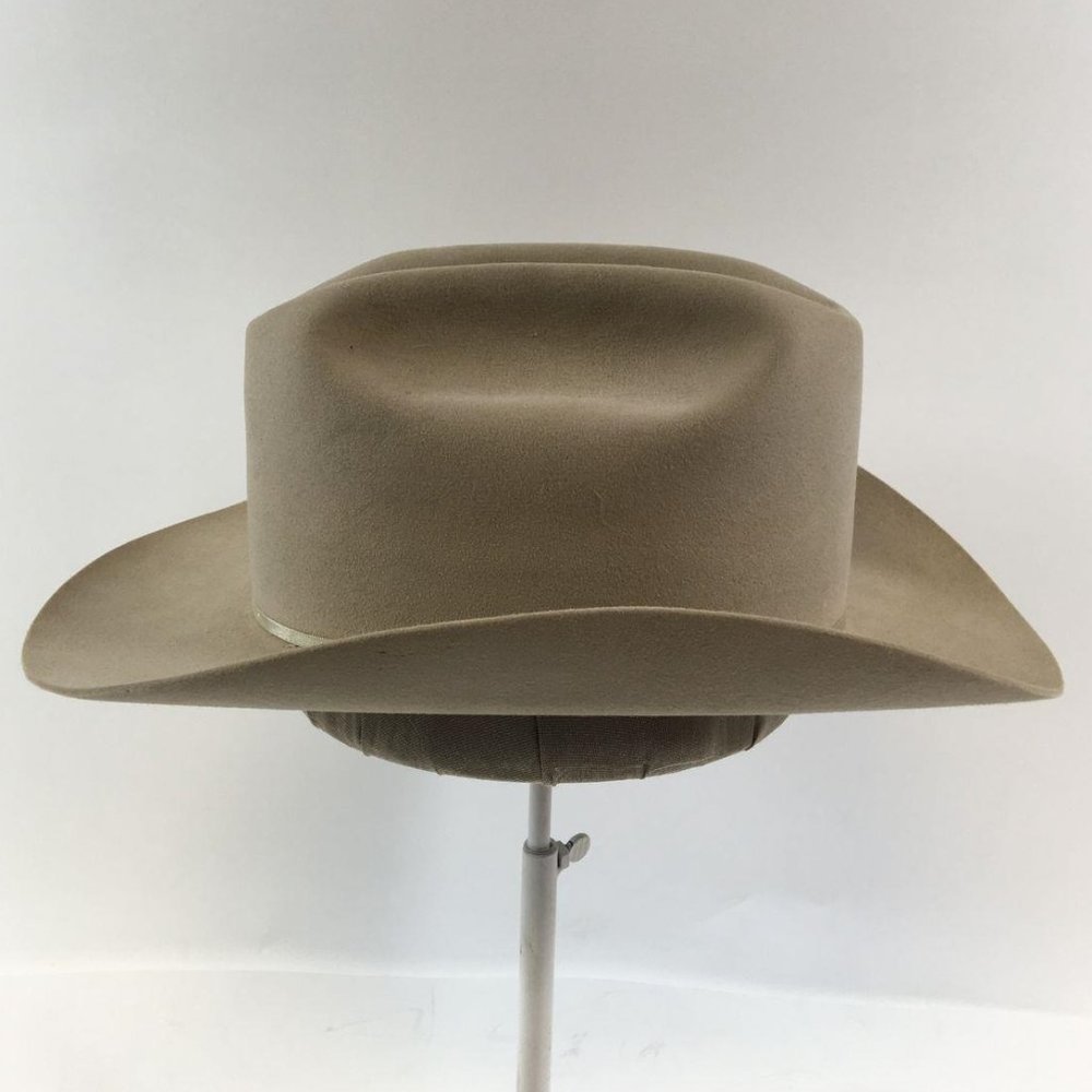 Stetson "Quality X25X  Beaver Silverbelly Classic" 1950's Cowboy Hat